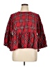 Peyton & Parker Red 3/4 Sleeve Blouse Size XL - photo 1