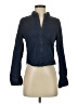 Universal Standard Blue Long Sleeve Blouse Size 00 - photo 1
