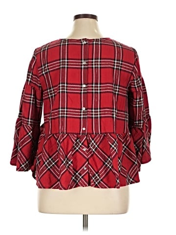 Peyton & Parker 3/4 Sleeve Blouse (view 2)