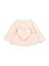 First Impressions Pink Sweatshirt Size 3-6 mo - photo 1