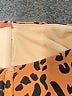 Hello Kitty Animal Print Orange Swimsuit Top Size M (estimated) - photo 3