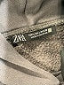 Zara Gray Pullover Hoodie Size L - photo 7