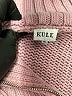 Kule 100% Cotton Stripes Pink Pullover Sweater Size XL - photo 7