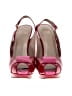 Stuart Weitzman Color Block Red Heels Size 9 - photo 2