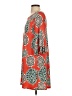 Rouge Print Orange Casual Dress Size S - photo 5