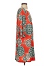 Rouge Print Orange Casual Dress Size S - photo 4