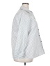 Unbranded Stripes Silver Long Sleeve Blouse Size 0X (estimated) - photo 4