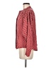 Joie 100% Viscose Polka Dots Red Long Sleeve Blouse Size M (estimated) - photo 5