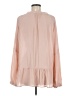Gibson 100% Polyester Pink Long Sleeve Blouse Size M - photo 2