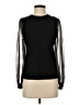 Willa Story 100% Polyester Black Long Sleeve Top Size S - photo 1