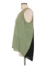 Bellatrix 100% Polyester Green Sleeveless Blouse Size L - photo 5