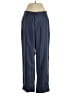 Unbranded 100% Polyester Stripes Blue Casual Pants Size S - photo 1