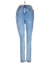 Nasty Gal Inc. Hearts Blue Jeans Size 0 - photo 1