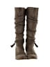 Steve Madden Gray Tan Boots Size 5 - photo 2