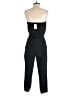 Mudd 100% Rayon Solid Black Jumpsuit Size S - photo 2