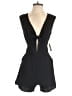 RACHEL Rachel Roy Solid Black Romper Size 0 - photo 1