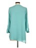 The Limited 100% Polyester Teal 3/4 Sleeve Blouse Size XS - photo 2