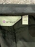 Athleta 100% Polyester Solid Black Athletic Shorts Size L - photo 3