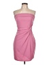 Blue Blush Solid Pink Cocktail Dress Size L - photo 1