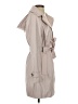 Calvin Klein 100% Polyester Tan Pink Trenchcoat Size S (petite) - photo 4