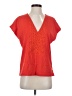 J.Crew 100% Cotton Orange Short Sleeve Blouse Size S - photo 1