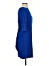 Halston Heritage 100% Polyester Solid Blue Cocktail Dress Size 2 - photo 4
