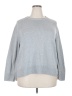 Ella Moss Solid Gray Pullover Sweater Size XXL - photo 1