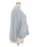 Ella Moss Solid Gray Pullover Sweater Size XXL - photo 4