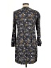 Old Navy Print Gray Casual Dress Size M - photo 2