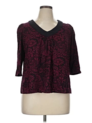SONOMA life + style 3/4 Sleeve Top (view 1)