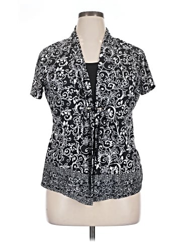 Notations Short Sleeve Blouse (view 1)
