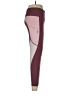 Athleta Color Block Burgundy Active Pants Size M - photo 4