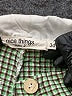 Nice Things Paloma S. Houndstooth Green Linen Pants Size 34 waist - photo 3