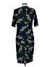 Lularoe Print Blue Cocktail Dress Size L - photo 2