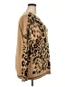 RACHEL Rachel Roy Animal Print Gold Pullover Sweater Size 2X - photo 4