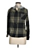 Justify 100% Cotton Plaid Green Jacket Size M - photo 1