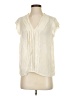 Joie Ivory Short Sleeve Blouse Size S - photo 1