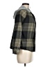 Justify 100% Cotton Plaid Green Jacket Size M - photo 4