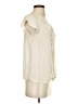 Joie Ivory Short Sleeve Blouse Size S - photo 4