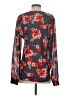WAYF Red Long Sleeve Blouse Size S - photo 2