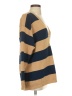 Lizsport 100% Cotton Stripes Tan Pullover Sweater Size S (petite) - photo 4