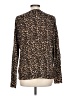 J.Crew Factory Store Animal Print Brown Pullover Sweater Size L - photo 2