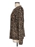 J.Crew Factory Store Animal Print Brown Pullover Sweater Size L - photo 5