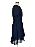 Unbranded 100% Polyester Solid Blue Casual Dress Size S - photo 4