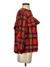 J.Crew 100% Cotton Red Long Sleeve Blouse Size XS - photo 4