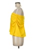 Shein Yellow Sleeveless Blouse Size 6 - photo 5
