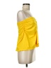 Shein Yellow Sleeveless Blouse Size 6 - photo 4