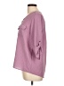 Cathy 100% Polyester Pink 3/4 Sleeve Blouse Size L - photo 5