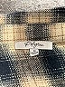 Polagram 100% Cotton Plaid Gray Long Sleeve Button-Down Shirt Size M - photo 7