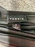 Torrid Gray Long Sleeve Blouse Size 2X Plus (2) - photo 7